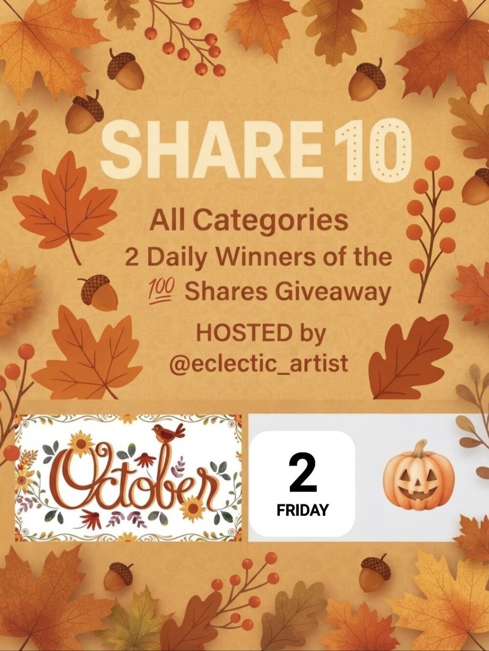 Share 10 Friday 10/02/26